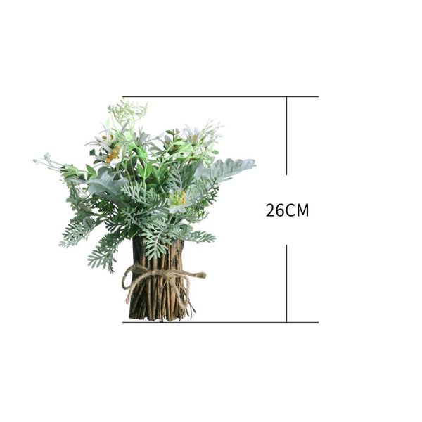 Dekorative Blumen Kränze Tropfen Bambus Krawatte Simulation Blume gemischt Topf grenzüberschreitende nordische Pflanze Bonsai Handwerk