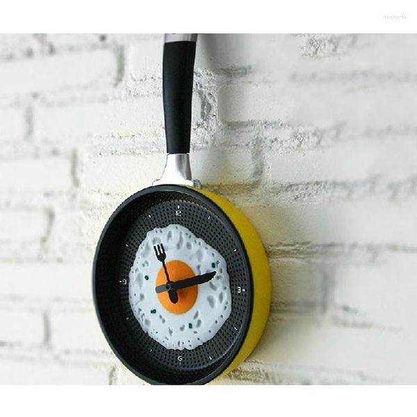 Настенные часы творческий декор часы часы кухня омлет