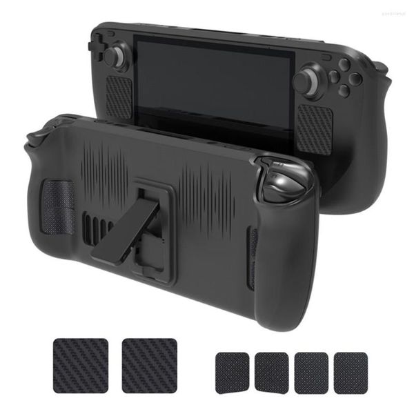 Игровые контроллеры Game Console Protective Cover Set с наклейками на кнопку с помощью подставки