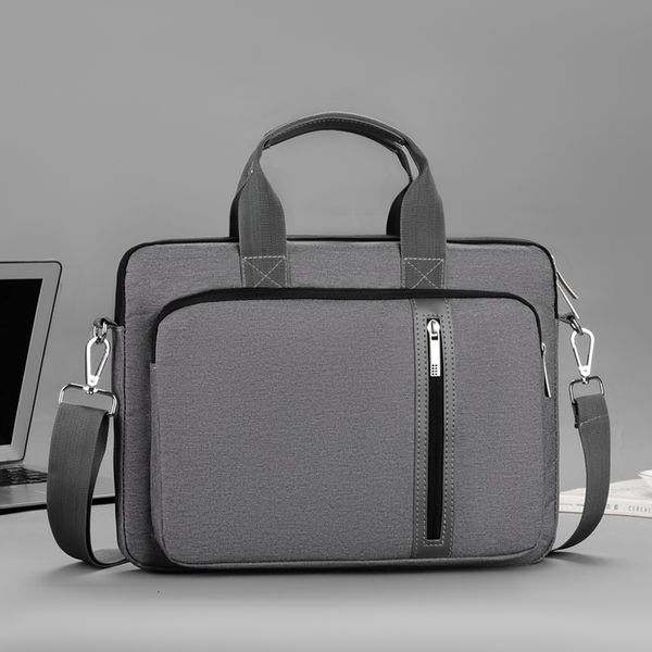 Laptoptaschen Wasserdichte Laptoptasche 13,3 14 15,6 17 Zoll Notebooktasche Hülle für MacBook Air Pro Computer Schulterhandtasche Damen Aktentasche 230306