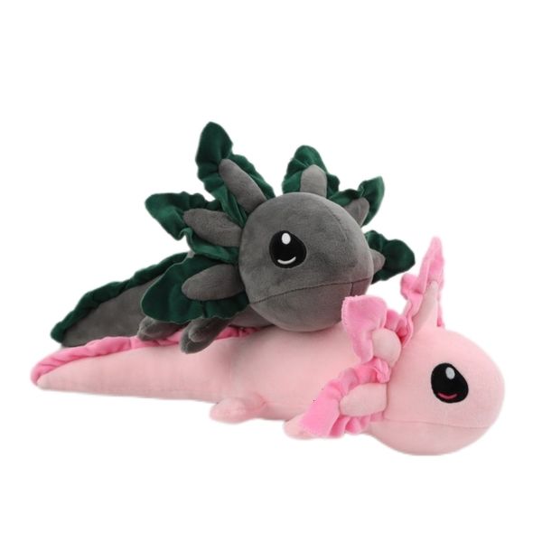 Dolls de pelúcia de 45 cm de brinquedo axolotl macio, ou seja, de desenho animado de bonecas de animais de desenho animado de desenho animado de crianças, bebê chlidren Christer Gift 230303