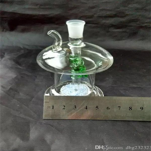 Wasserpfeifen Pilze Sandkern Shisha Glasbongs Zubehör Glaspfeifen bunte Mini-Mehrfarben Handpfeifen Bestes Löffelglas