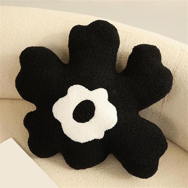 Cuscino Patchwork Moda Divano Divano Comfort Cartone animato Peluche Stile nordico Farcito Soffice arredamento per interni auto