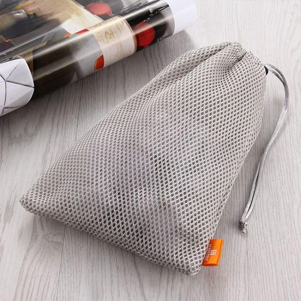 Borse portaoggetti Cavo USB per telefono Caricabatterie per auricolari Borsa portatile in rete di nylon Organizzatore da viaggio Organizzatore digitale