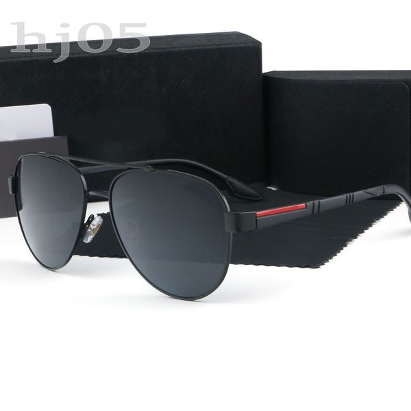 Outdoor-Designer-Sonnenbrille p trendige Brillen Outdoor-Kletterreisen UV-Schutz Strandbrille Urlaubsmode polarisierte Sonnenbrille Herren aaaaa PJ024 C23