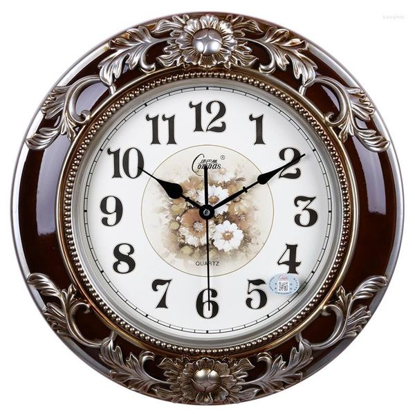 Orologi da parete Orologio grande Retro 3d Soggiorno Moderno Nordic Shabby Chic Orologio da cucina silenzioso Reloj Cocina Home Decor SC608