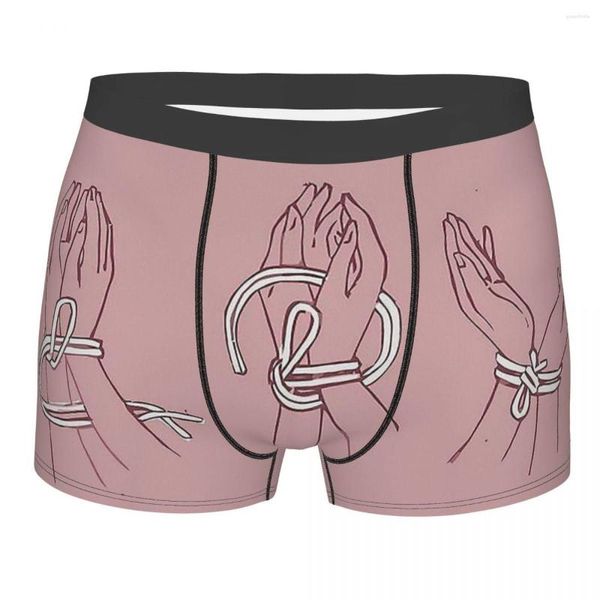 Underpants Shibari Hands Bdsm Bondage Disciplina Dominância Submissão Sadismo Masoquismo Panties Man Shorts de calcinha boxer Briefs