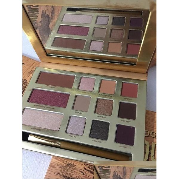 Eye Shadow Yardgirl Swamp Queen 12 Cores Maquiagem Shimmer Matte Eyeshadow Earth Color Palette composição cosmética. Drop entrega saúde b dhl7h