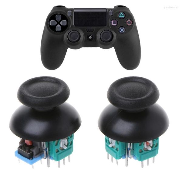 Controladores de jogo 3D A eixo do joystick Analog Sensor Module Substituição para 4 Slim Pro Controler Thumb Rocker