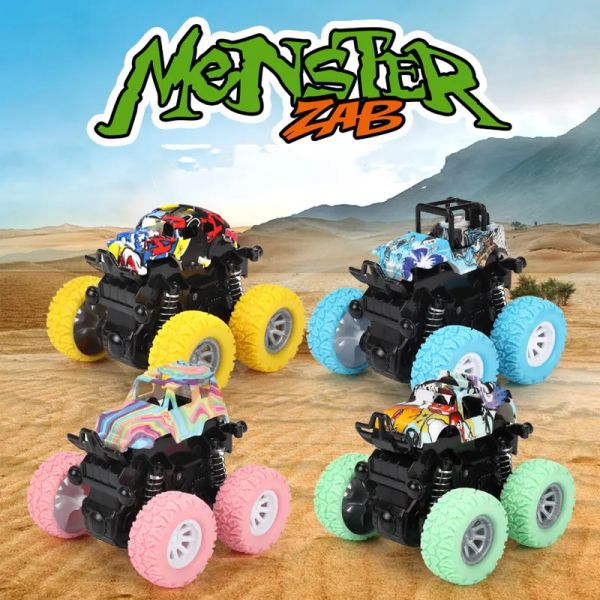 Nachtmarktstand Spielzeugauto Allradantrieb Trägheit Kinderspielzeug Offroad-Kletter-Stunts Sturzresistente Stunts Großhandel