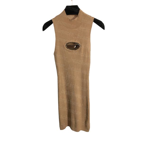 Frauen Sexy Hohl Kleid Enge Stricken Kleider Nachtclub Bodycon Kleid Sommer Ärmellose Strick Kleider