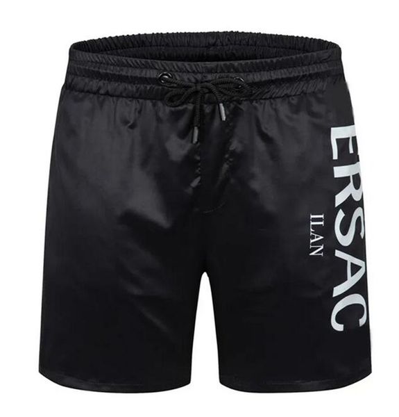 Мужские дизайнерские шорты летние мужчины пляжные брюки повседневная дизайнерская короткая спортивная мода быстро сушила черно-белая азиатская размер M-4xl 04