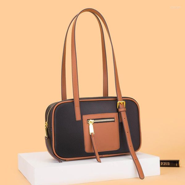 Borse da sera Tendenza moda coreana Borse di design di lusso Borse da donna in vera pelle Morbida borsa casual vintage a spalla sotto le ascelle