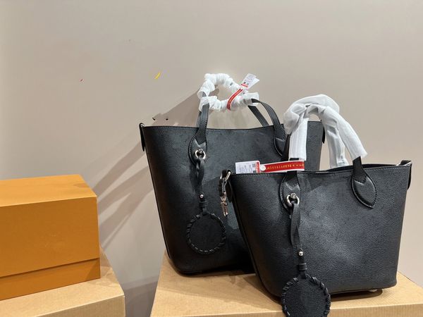 MAIDA Borsa hobo Borsa Never Mahina completa Monogrammi Empreinte Pelle Set da 2 pezzi Borsa Donna Luxurys Shopper Tote Portafoglio Borse generose Borsa a tracolla firmata