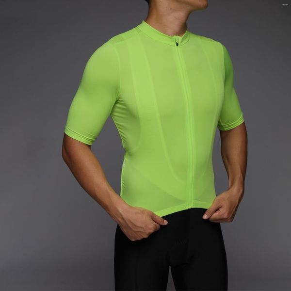 Гоночные куртки Risesbik Мужская велосипедная велосипедная велосипедная рубашка Pro Race Fit Fit Fit Бесплатная велосипедная одежда Высококачественная мягкая шелковистая ткань