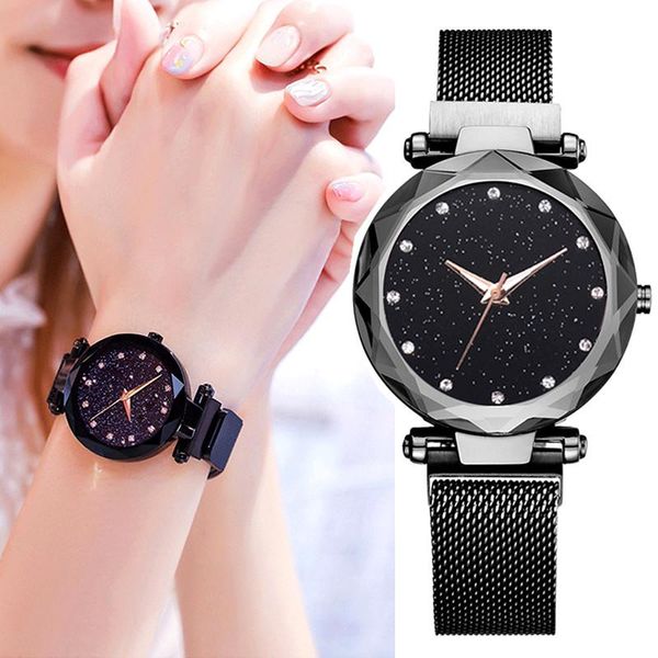 Avanadores de pulso Ladies Quartz observa as mulheres top lindas bracelete de pelúcia shinestone relógio feminino saat popwristwatcheswatcheswatcheswatcheswriwri