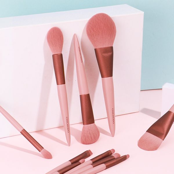 Ferramentas de maquiagem Chichodo Makeup Brush- Blossom Blossom Cosmestic Brushes