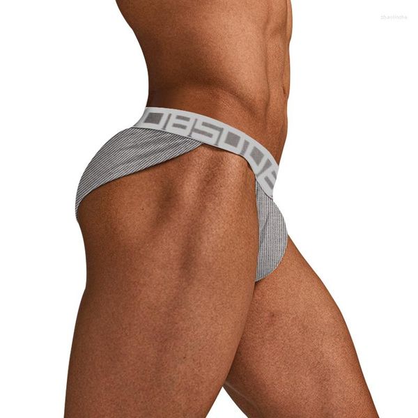 Underpants Marke sexy Unterwäsche Männer Baumwoll -Männer Briefs Männlich bequeme High -Gabel -Herren Unterwaren Bikini Gay Erotic Man Kleidung
