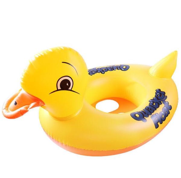 Bath Baby Swim Pool Float Toys Swimming Flutuating Animal Duck Tubos de natação Piscina Piscina Flutuante Ringos de banco de pato Infantil Mattress Water Bóia