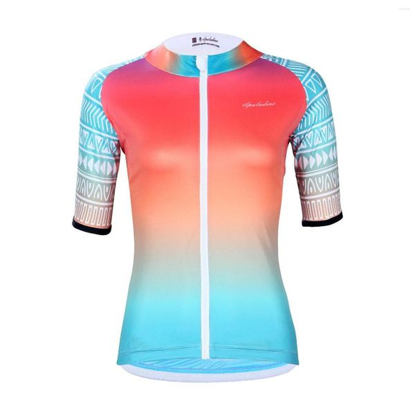 Jackets de corrida 2023 Mulheres de qualidade Jerseys BMX MTB Road Bike Shirts S - XXL Bicycle for Girls