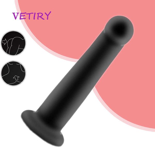 Analspielzeug VETIRY Analplug Silikon Butt Plug Sexspielzeug für Frauen Männer Prostata Massage G-Punkt Dildo Massage Stimulation Sex Produkte L230306