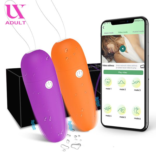 Vibratörler Kablosuz Bluetooth Uygulama Mini Bullet Vibratör Kadın Klitoris Stimülatörü Uzak Pantie Titreşimli Aşk Yumurta Seks Oyuncak Kadınlar Çift 230307