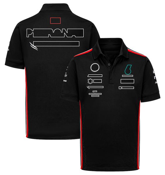 F1 Formula Uno manica corta T-shirt auto squadra vestiti appassionati di polo per il tempo libero 2024 l'ultimo modello di abbigliamento da corsa casual girocollo Tee