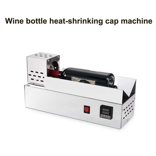Şarap Şişesi Isı Shrinking Kapak Makinesi Isı Büzer Sarma Makinesi Şişesi Kapak Kılı
