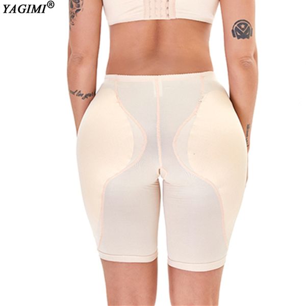 Kadın şekillendiricileri kadın kalça kılıfı sahte popo kaldırıcı shapewear dolgu külot külot şort uyluk düzeltici şekli giymek sahte kalça pedleri güçlendirici 230307