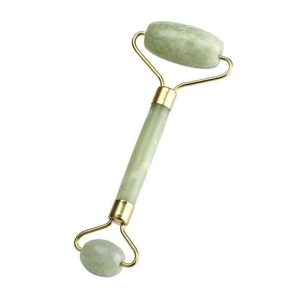 Face Massager Health Natural Facial Beauty Mas Ferramenta Jade Roller Fino Masr Perder Pesamento Drop Drop Drop Dhqbi