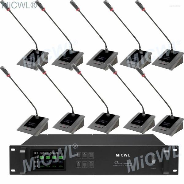 Микрофоны MICWL 18 Gooseneck Cardioid Wireless Microphone System Conference System Mick Mic A10M-A116