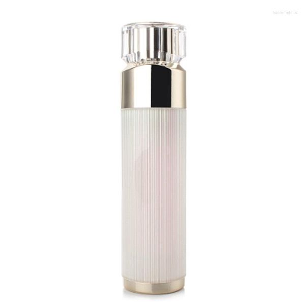 Garrafas de armazenamento 120 ml de diamante formar formar lotes de bomba de plástico de plástico loção/emulsão/fundação/soro/toner Essence Skin Care/Cosmetic