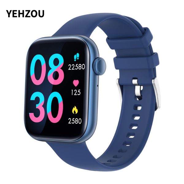 YEZHOU2 P45 Damen-Handy-Smartwatch, Schrittzähler, Herzfrequenz, Schlaf, echter Blutsauerstoff, Überwachung, 1,8-Zoll-Bluetooth-Anruf-Smartwatch für iOS- und Android-Telefone