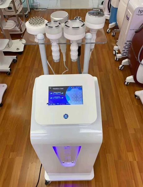 Novo 6 em 1 80k Cavitação lipo RF Ultrassônico a vácuo Máquina de escultura de escultura Massageador Facial Beauty Health Dispositivo