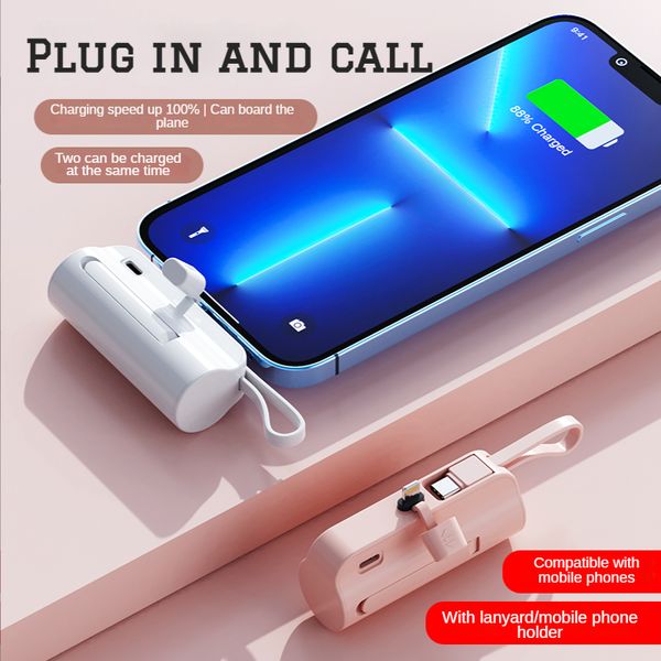 Mini Power Bank 10000 mAh Tragbare Aufladen Power Handy Ersatz Externe Batterie PoverBank Für iPhone Samsung Xiaomi