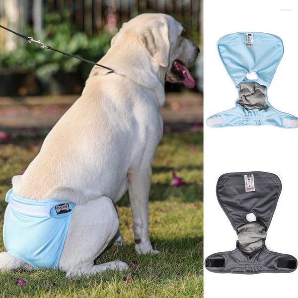 Filhote de cachorro de vestuário para cães calças de fraldas ajustáveis ​​fisiológicas anti-fades para vida cotidiana