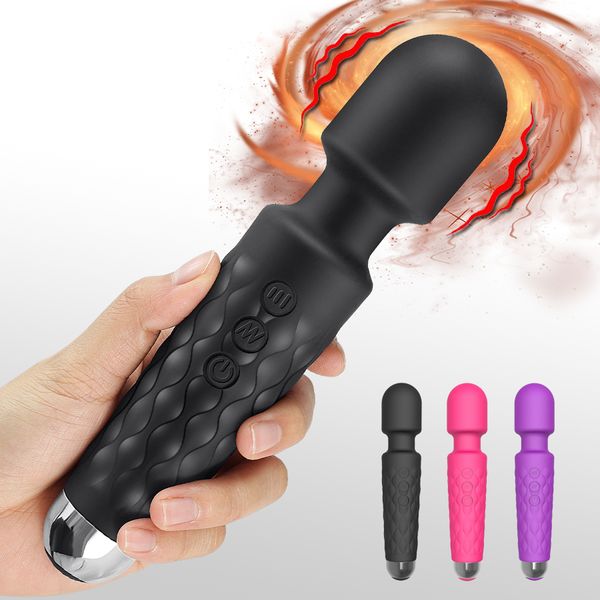 Vibratoren Leistungsstarker Zauberstab für Frauen Klitoris Stimulator AV Stick G-Punkt-Massagegerät Weiblicher Masturbator Sexspielzeug Frau 230307