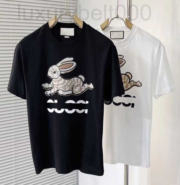 Herren T-Shirts Designer 2023 Herren Designer T-Shirt Mann Damen T-Shirt mit Buchstaben Druck Kaninchen Kurze Ärmel Sommerhemden Männer Lose T-Shirts Asiatische Größe M-XXXL XAYX