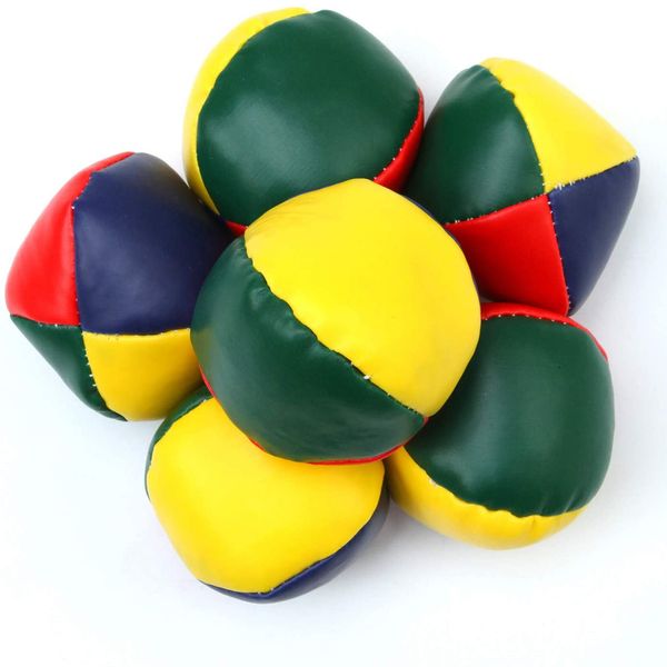 Yoyo 3 6-teiliges, glattes, langlebiges Jonglierball-Jonglierbälle-Set für Anfänger, zum Erlernen des Anfänger-Kits, Zirkus-Kinder, Outdoor-Spielzeug, 230307