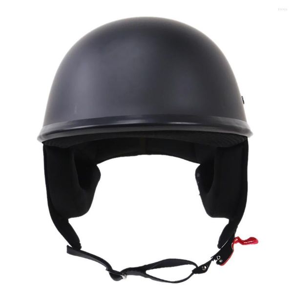 Мотоциклетные шлемы матовая черная точка открытая поверхность.