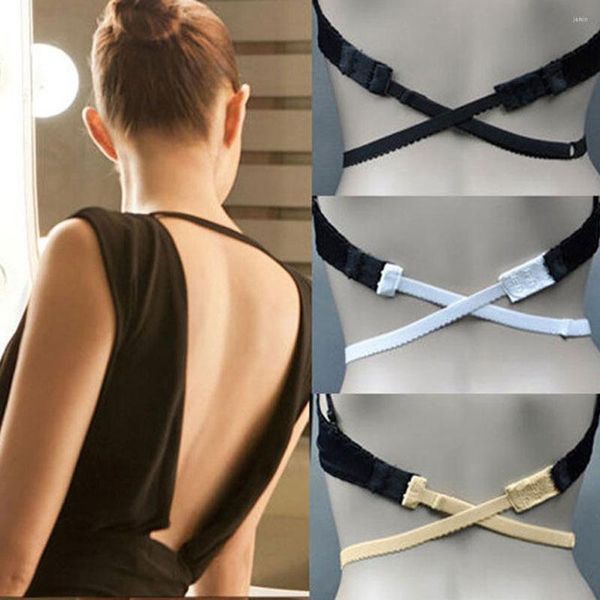 Canotte Serbatoi Semplice estensore regolabile Gancio Schienale basso Reggiseno senza schienale Convertitore adattatore Completamente accessori per biancheria intima da donna