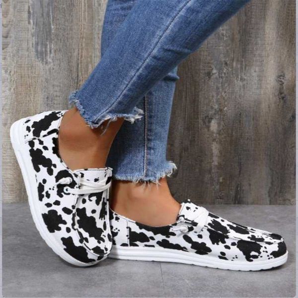 Sapatos formais 2022 Dude Shoes Women Designer Wendy Confortável Flat Slip on Mujer Zapatillas Summer Vulcanize Lona Tênis Mocassin Feminino