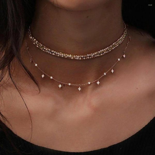 Подвесные ожерелья Maa-oe bohemian multi-multi-multi-multi для женщин для женщин с золоты