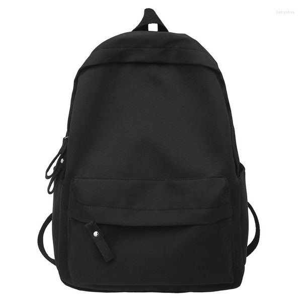 Backpack Men Simplicity Nylon Backpacks Bolsa de viagem à prova d'água Rucksack School de grande capacidade Moda versátil Multifuncional bolsas escolares