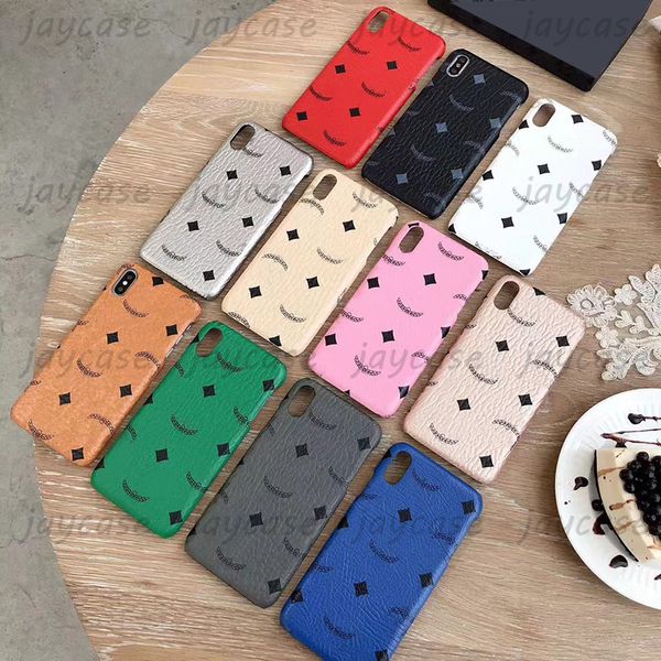 Luxo M Letters Case Designer Phone Cases Classic Paint Phonecase For IPhone 14 Plus 13 12 11 Pro max XS XR 8P 7 Shockproof 11 Colors New