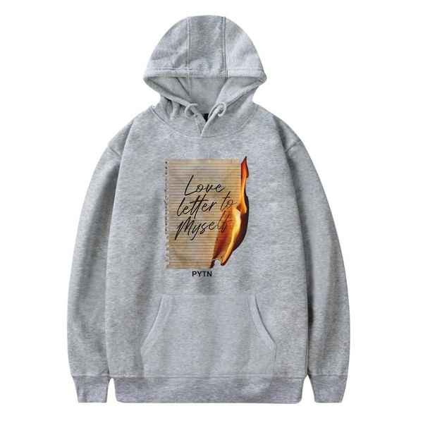 Felpa con cappuccio maschile Design classico Design Payton Moormeier White Men Women Hip Hop Grey Cool Boys Girls Girls Streetwear Pullover Topsmen '