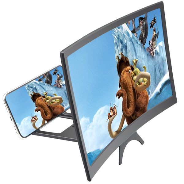 Усилитель экрана телефона 12 -дюймовый 3D -экрановый проектор HD Expander Enlarge Custerged Ecren Eglifier усилитель для мобильных телефонов.