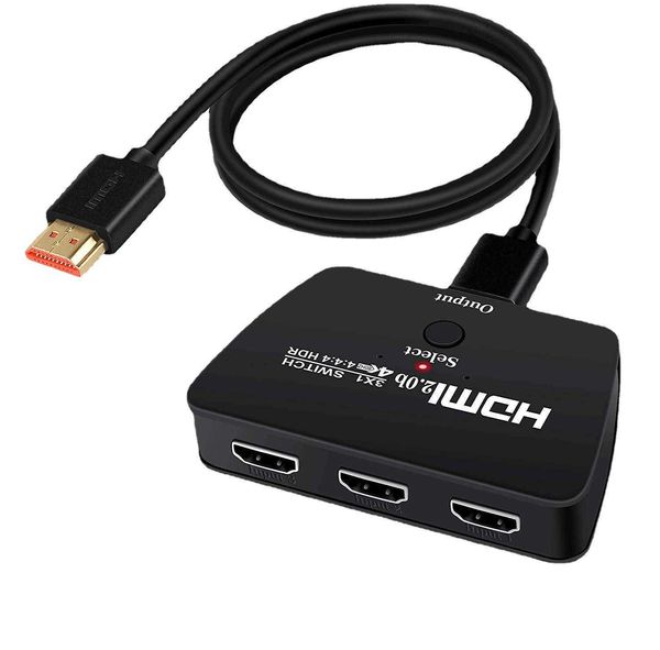 HDMI 2.0 Handtasche Drei-in-Eins-Schalter Schalter 3 * 1 4K/60HZ HDCP2.2