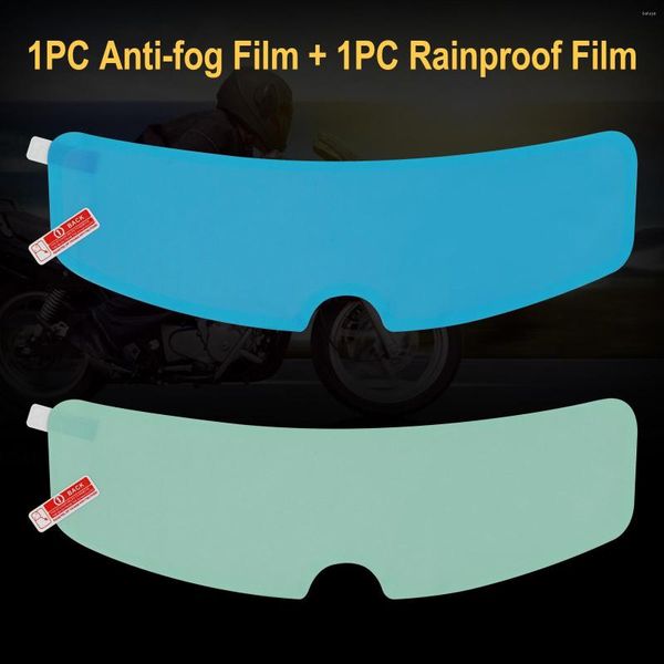 Capacetes de motocicleta universal 2pcs adesivo de carro filme à prova de chuva para chuva de espelho retrovisor