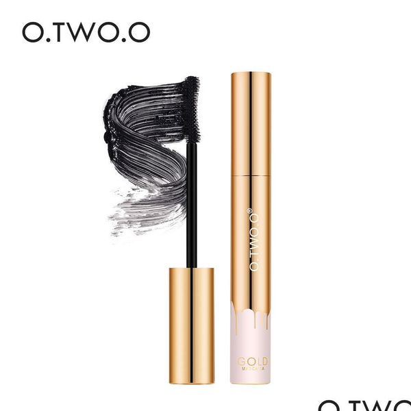 Mascara O.Two.O 3D-Verlängerung schwarze Wimpern Wimpernverlängerung Wimpernbürste Schönheit Make-up langlebig Goldfarbe Drop Lieferung Healt Dh9Tw